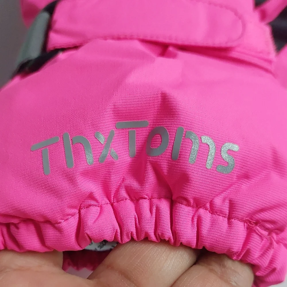 ThxToms Warm Gloves Winter Waterproof ‎ Snow Girls M 7-10 Years